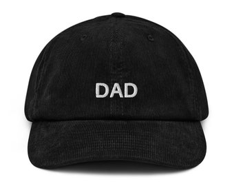 Cappello da papà in velluto a coste