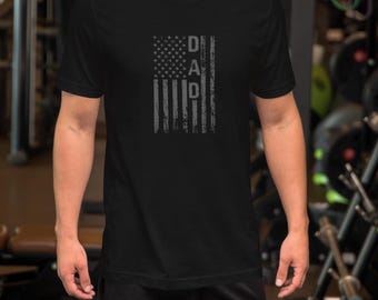 Dad American Flag T-shirt