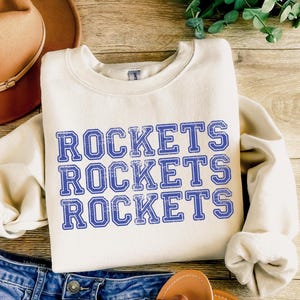 Custom Mascot Team Design, Grunge Distressed Design, Digital Download, Retro Typewriter, Sports School Teams, Grunge Style mascot, Custom