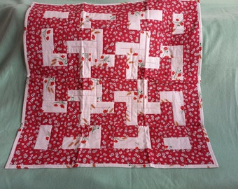 Spring tablecloths, patchwork quilt
