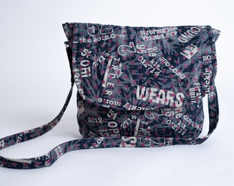 Patchwork Bag Jeans Bag,Shoulder Bag made of Jeans,Patchwork Bag,Jeansbag,Handmade Bag