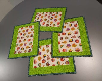 Patchwork plate bottom cover, tablecloths
