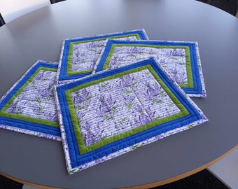 Patchwork coasters set of 4