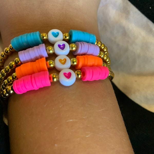 Preppy Clay Bead Ideas - Etsy