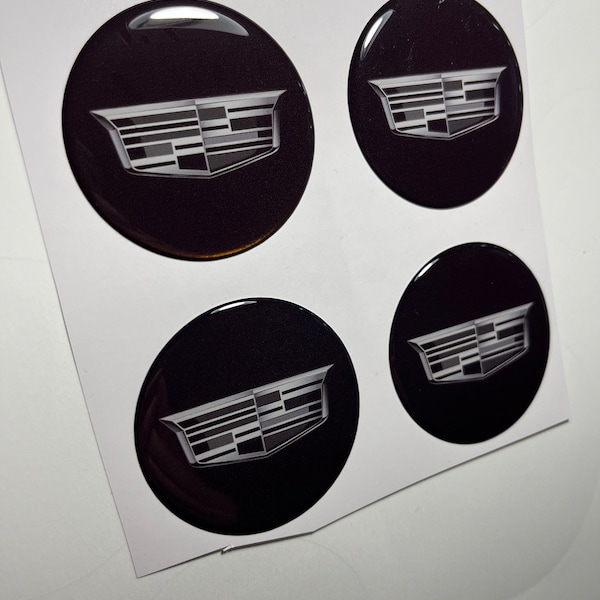 Floating Center Cap Cadillac Etsy