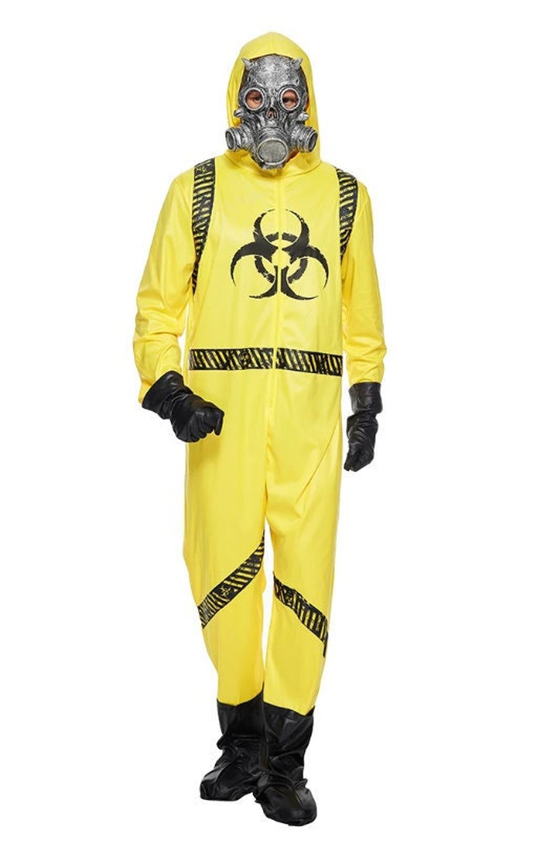 Biohazard Uniform With Gas Mask Halloween Costume for Adult Etsy