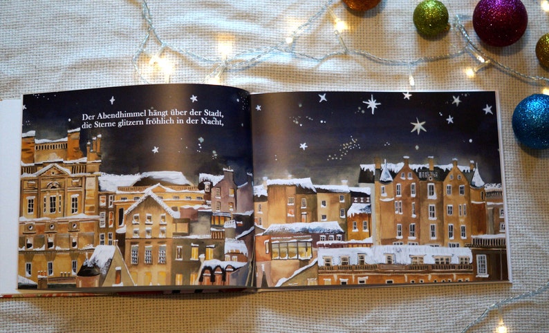 DE MAYA HANDGEMALTES Weihnachtsbilderbuch in Versen für Kinder 40 Seiten gebunden Migration & Freundschaft Bild 6