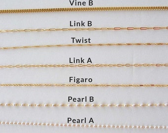 18K Gold Chain Anklet, Gold Filled Chain Anklet , Gift for Her, Gift for Mom, Dainty Chain Anklet, Link Chain, Vine Chain, Twist Chain