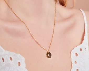 Initial Necklace - Personalized Gift - Dainty Initial Necklace - Gift for Her - Christmas Gift - Gift for Mom