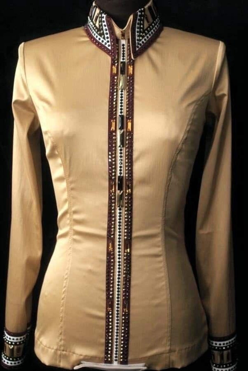 Veste Chemise Western Personnalisée MJD Originals 'Western Pleasure Show' - Occasion