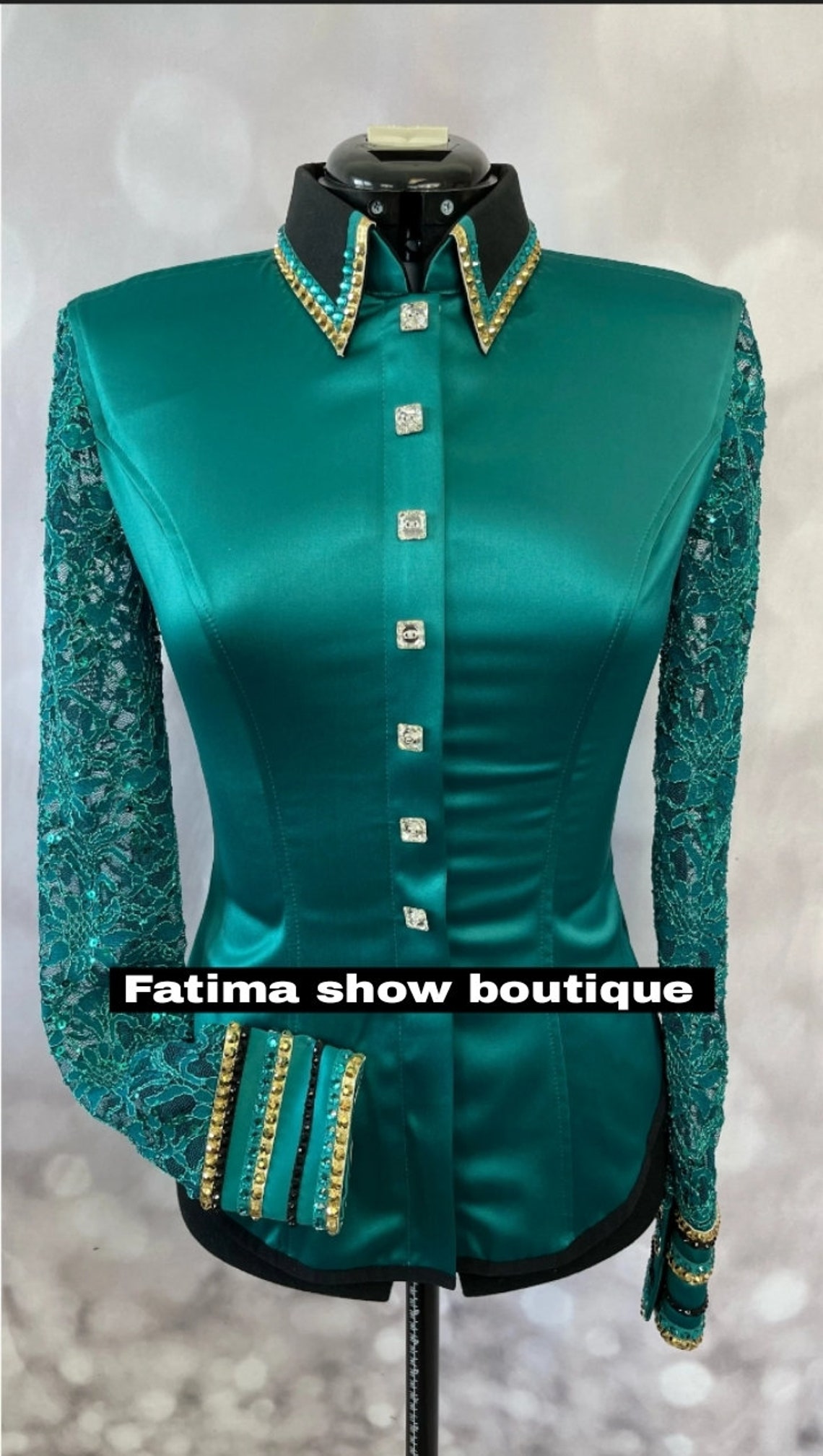 Western Pleasure Show Shirt / Women Rail Shirt / Western Etsy