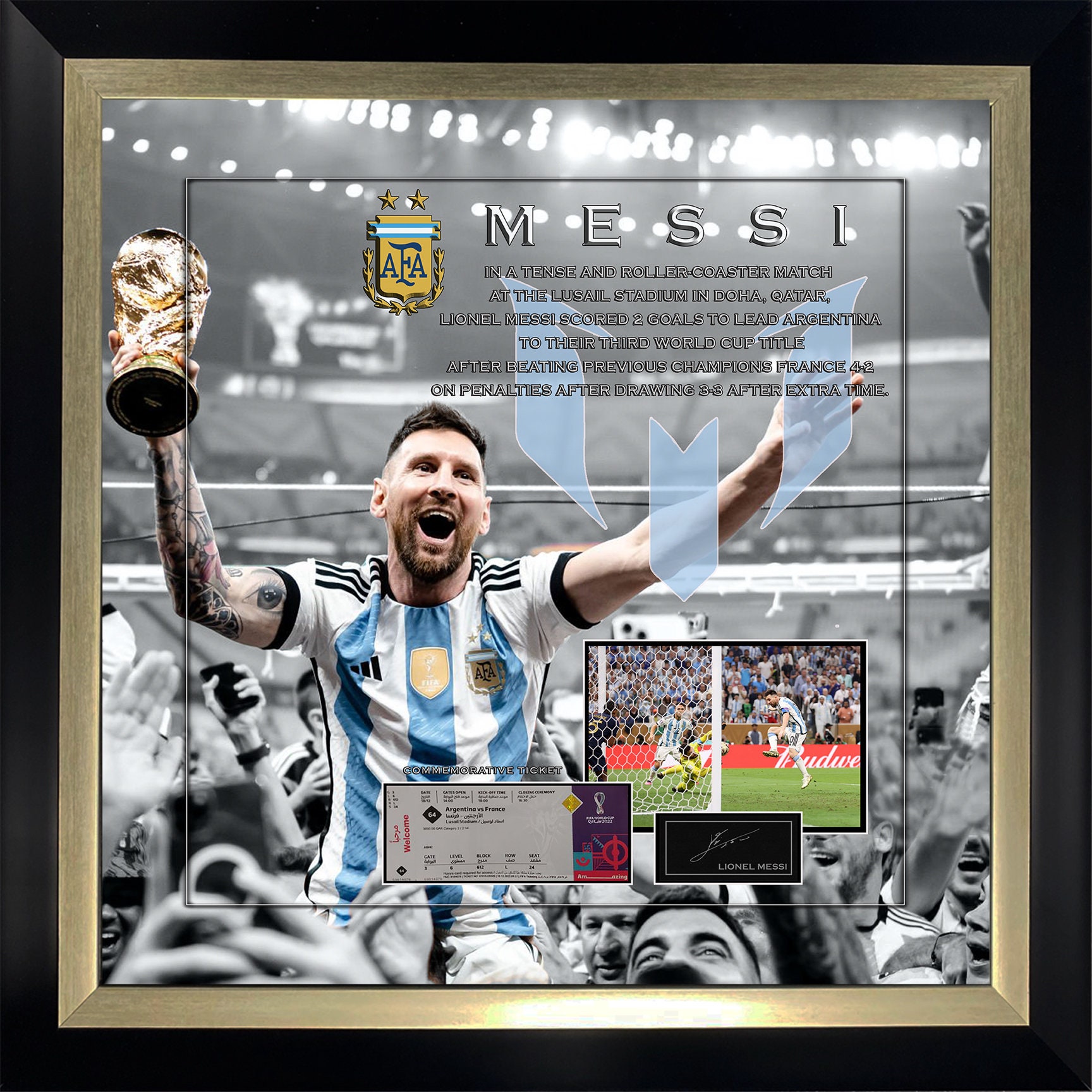 Funko Pop - Football - Figure 3 x Lionel Messi #10 Argentina ; Miami -  2000-present - Catawiki