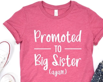 Metal Non-slip Skirt Hangers With Clips Big Sister Again T-Shirt - Sibling Matching Outfit For Baby Girls & Toddlers Big Sister Shirt Toddler - Foto 4