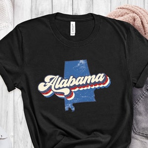 Vintage Alabama Shirt, Alabama Fan Shirt, Vintage T Shirt, Alabama Pride, College Student Gifts, State Shirts, Alabama T-Shirt