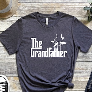 The Grandfather T-Shirt, Grandfather Shirt, Grandpa Gift, Gift for Grandfather, Cool Grandpa Tee, Father&#39;s Day Gift for Grandpa