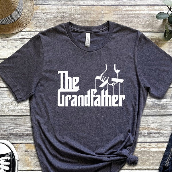 The Grandfather T-Shirt, Grandfather Shirt, Grandpa Gift, Gift for Grandfather, Cool Grandpa Tee, Father's Day Gift for Grandpa