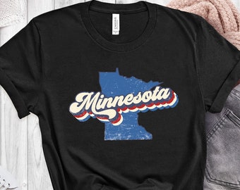 Retro Minnesota Shirt - Vintage Style, Comfortable Fit