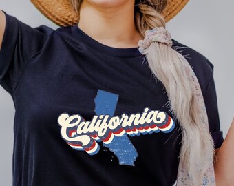 Vintage California Shirt: Retro State Pride Tee, Soft Cotton Blend