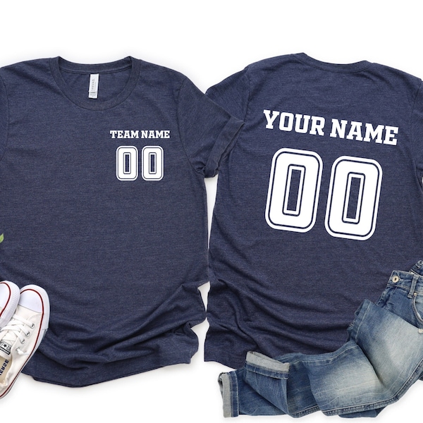 Nom et numéro d'équipe personnalisés, maillot de football personnalisé, maillot de football et de baseball