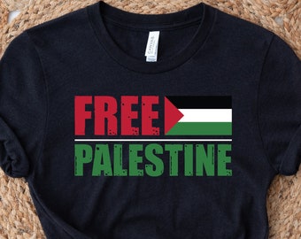 Free Palestine Flag Shirt Stop the Genocide Palestinian Lives Matter Shirt Human Civil Rights Equality Shirt Palestinian Shirt