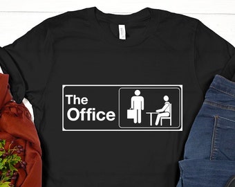 The Office Shirt: Funny Blue Collar Tee - Unisex an Women's Fit