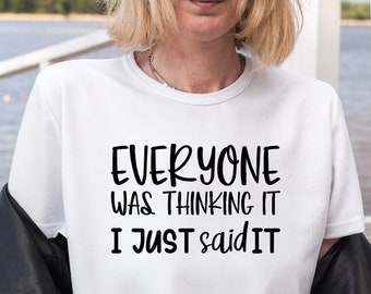 Sarcastic Shirt: Funny Saying Tee - Relaxed Unisex and Women's Fit