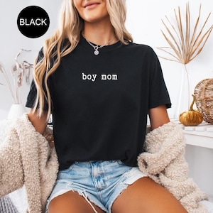 Comfort Colors® Boy Mom Shirt, Cool Moms Club Shirt, Mother's Day Gift, Best Mom Shirt, Boy Mom Gift, Gift for Boy Mom, New Mom Shirt