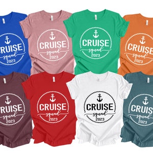 Cruise Squad 2023 Shirts, Family Cruise Shirts, Funny Cruise Shirts ...
