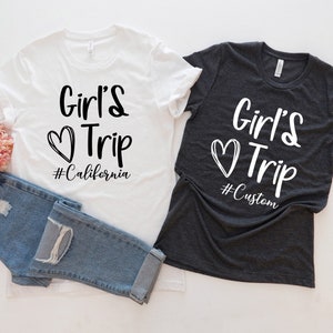 Girls Trip T-Shirts, Camping Buddies, Gift Shirt, Unisex Clothing, Nature Lover Gift, Adventure Shirt