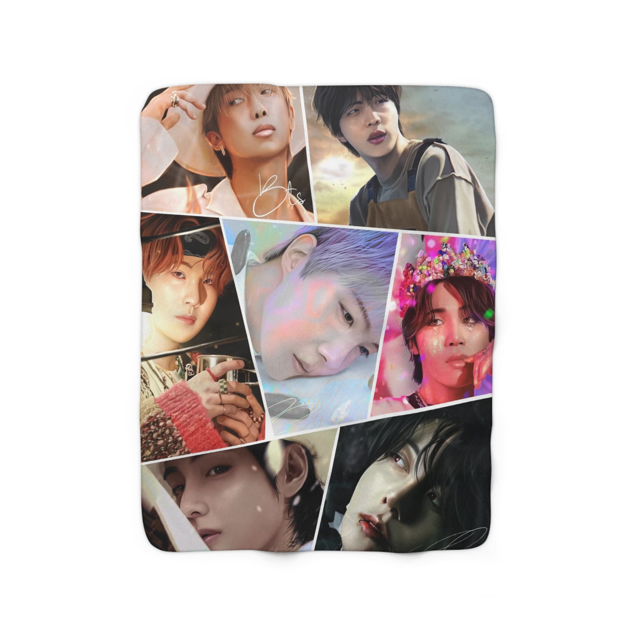Bts Taehyung Fleece Blanket - Etsy