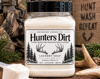 Hunter's Dirt Laundry Soap