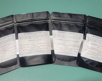 Laundry Soap / Laundry Booster Samples / Choose Your Scents