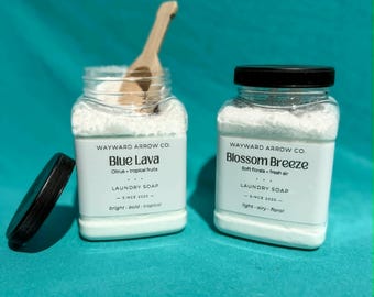 Scented Laundry Soap: Handmade Detergent, HE Safe, Phthalate-Free