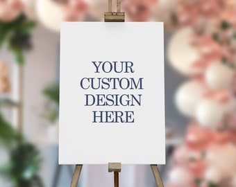 A1, A2 or A3 Custom Birthday Sign- Digital or Printed Copy