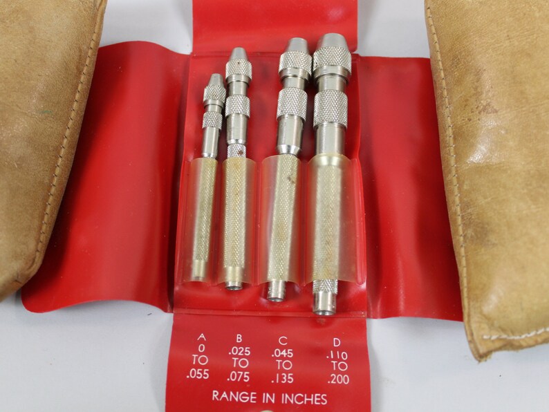 Starrett Pin Vise Set Etsy