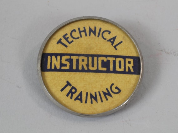 Technical training instructor pin - image 1