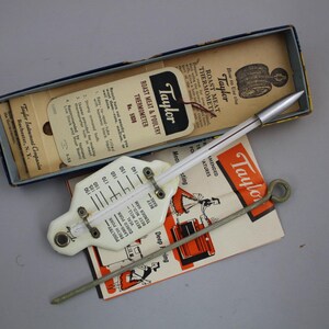 vintage Taylor Roast meat thermometer