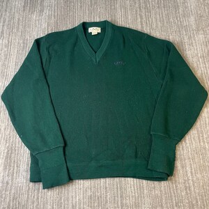 Purple Izod Sweater Etsy