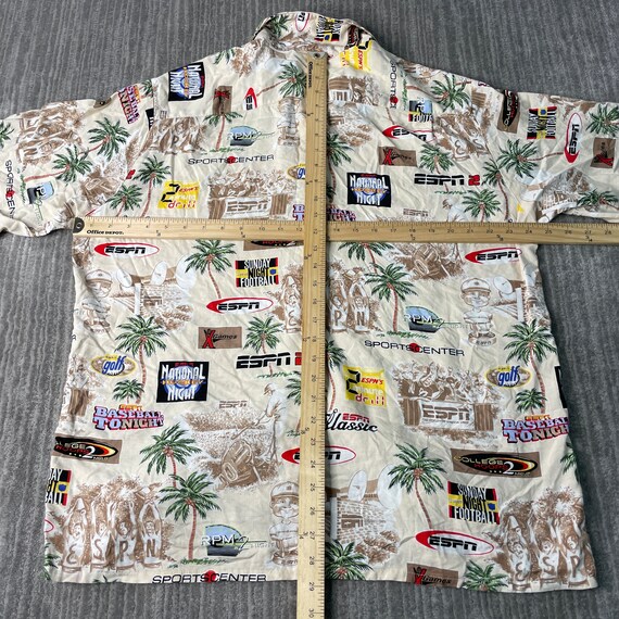 Vintage 2000s ESPN Zone One Pocket Abstract Pattern S… - Gem
