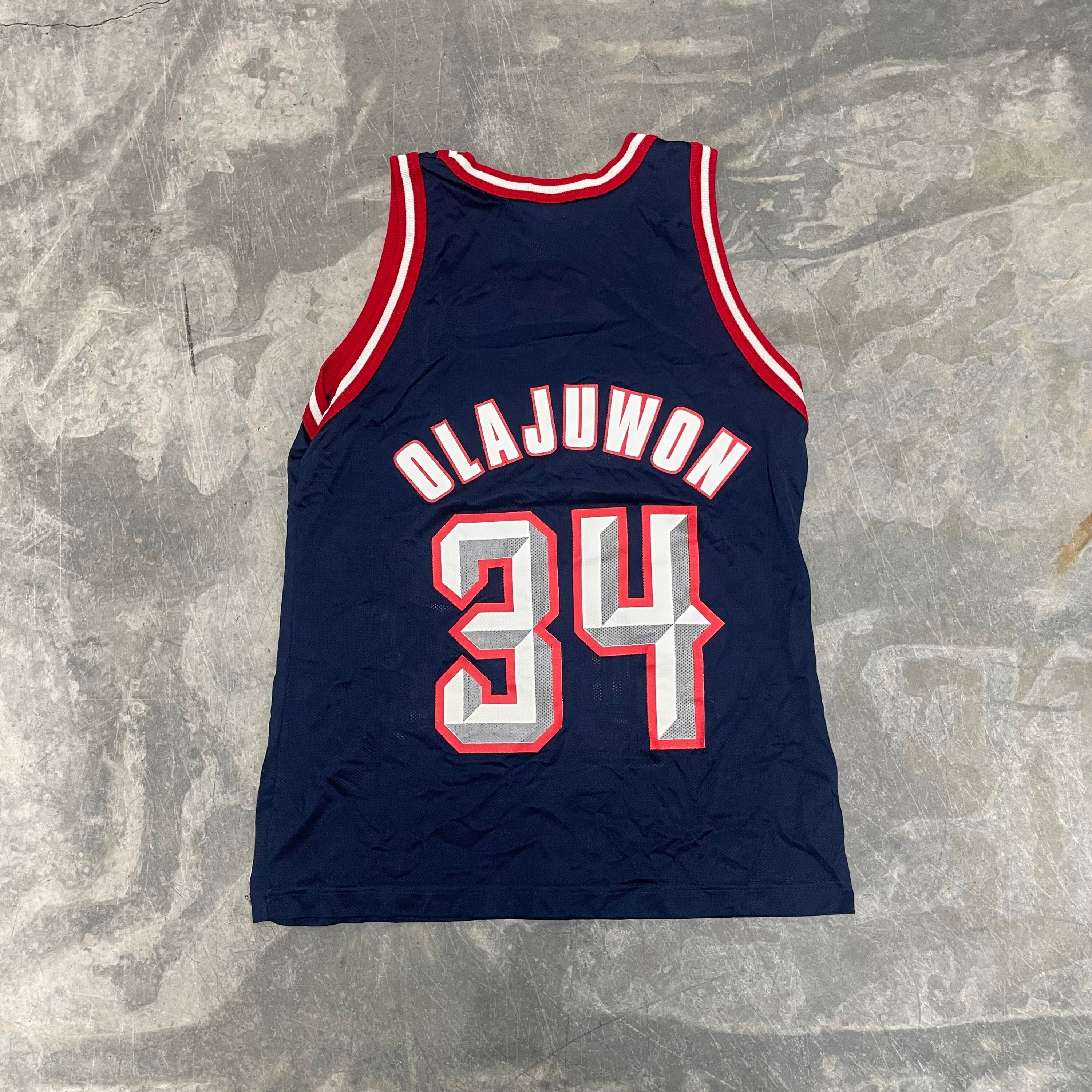 Vintage Champion Jersey - Hakeem Olajuwon Houston Rockets