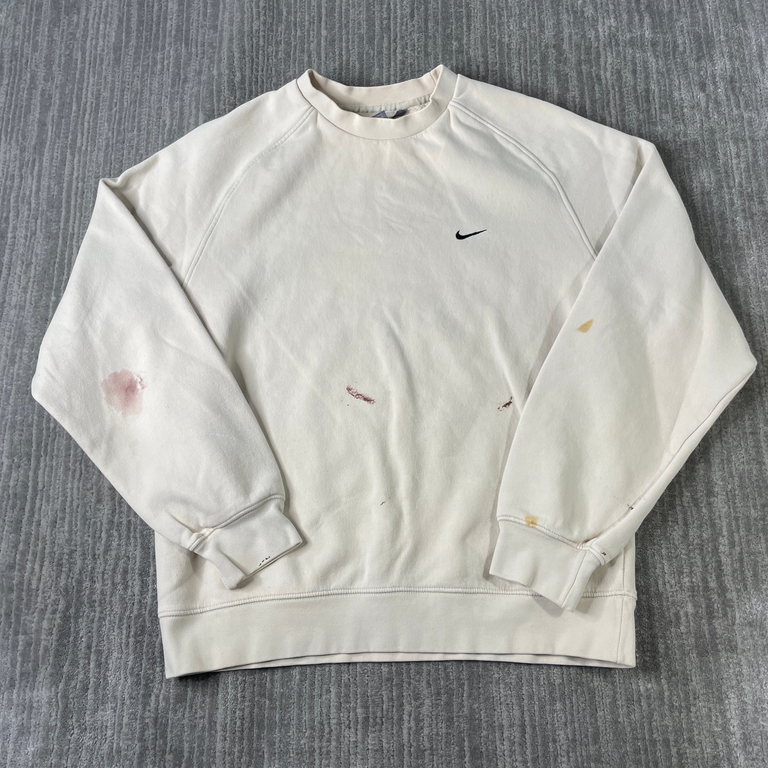 Nike Cream Crewneck - Etsy
