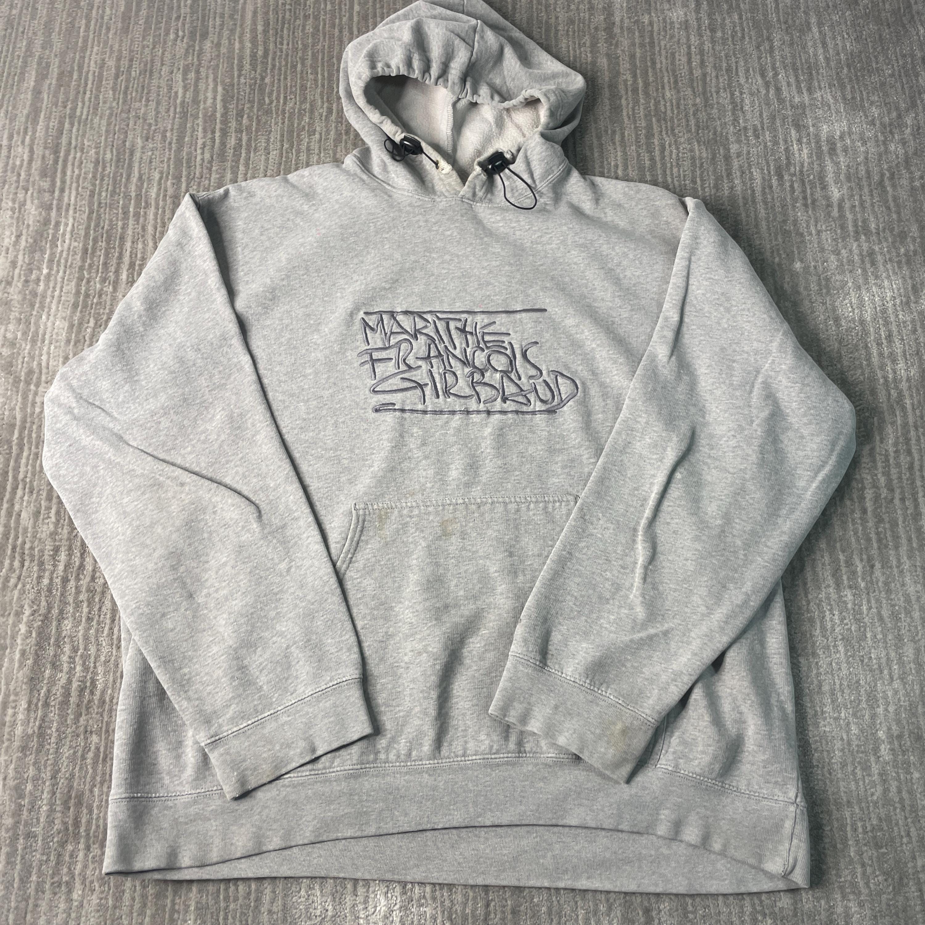 Vintage 2000s Marithe Francois Girbaud Logo Spell Out Urban Hip Hop Y2K Aesthetic Grey Graphic Hoodie Double Extra Large Mens - Etsy Vintage 2000s Marithe Francois Girbaud Logo Spell Out Urban Hip Hop Y2K Aesthetic Grey Graphic Hoodie Double Extra Large Mens - Etsy