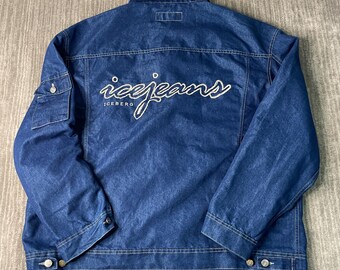 Vintage 2000s Iceberg History Icejeans Four Pocket Spell Out Vintage 2000s Iceberg History Icejeans Four Pocket Spell Out