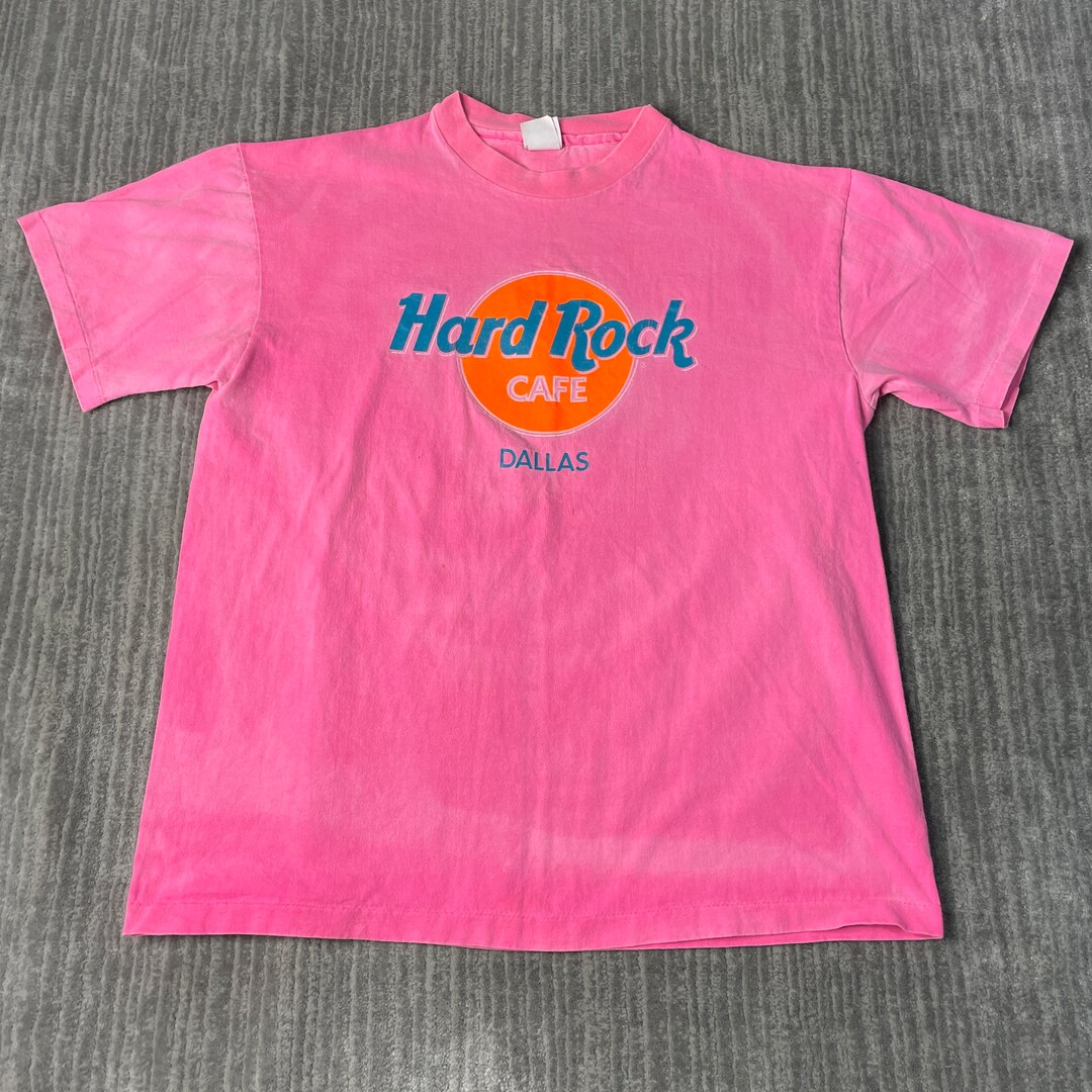 Vintage 90s Hard Rock Cafe Dallas Texas Save The Planet Single Stitch vintage-90s-hard-rock-cafe-dallas-texas-save-the-planet-single-stitch