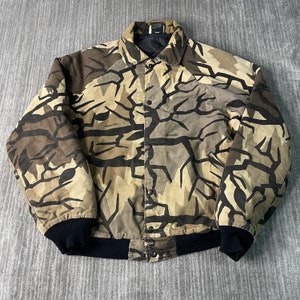 Vintage 90s Predator Camouflage Two Pocket Made in USA Streetwear  