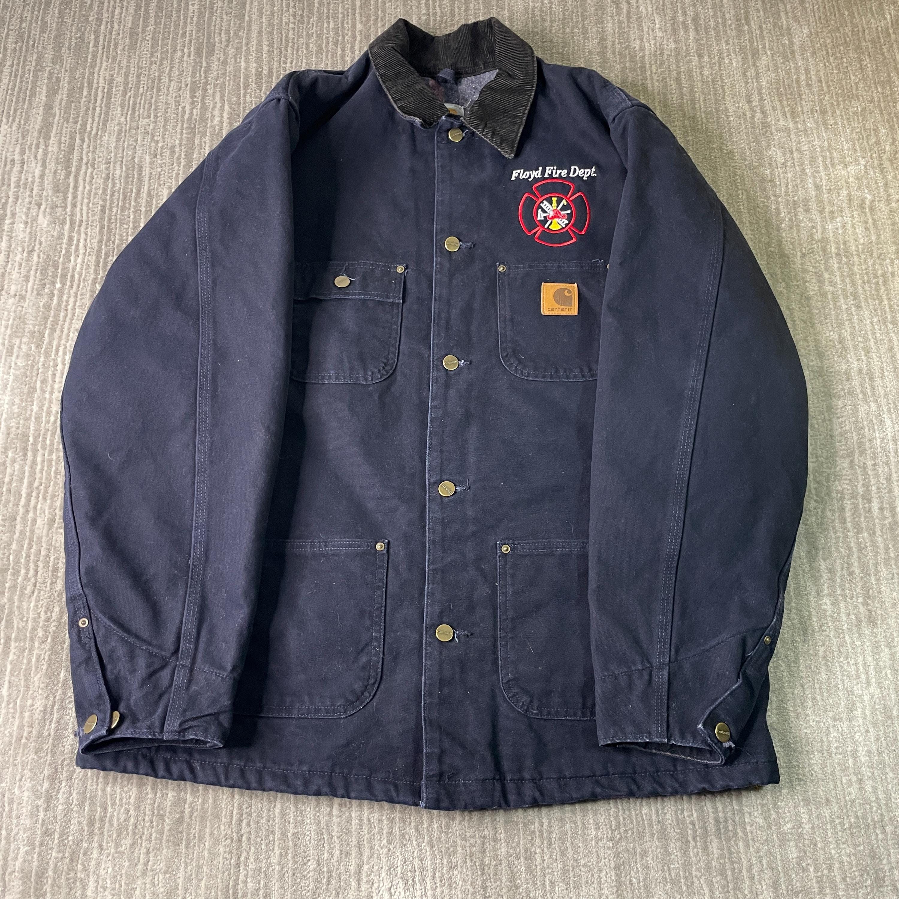 00s Carhartt チョアコート C02 DKB Medium Carhartt C02BRN Brown Sandstone Blanket Lined Coat