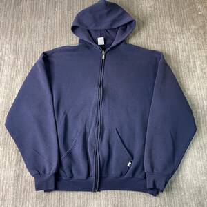 90~00s Blue hoodie vintage y2k 90s 00s old gap sun fade boro  