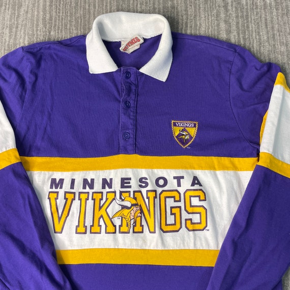Vintage 90s Minnesota Vikings Nutmeg NFL Football… - image 2
