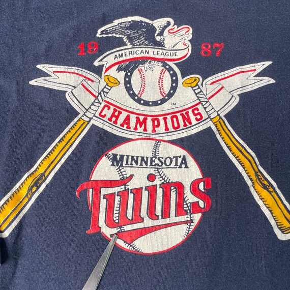Vintage 80s Minnesota Twins World Series Champion… - image 3