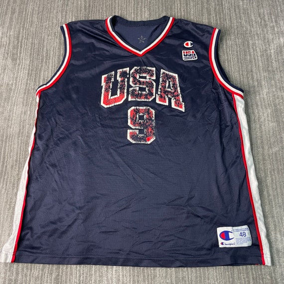 Vintage 2000s USA Team NBA Basketball Champion Vi… - image 3